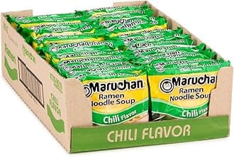 Maruchan Ramen Hot Chili Flavor, 3 Oz, 24 Ct