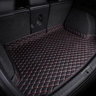 Car Cargo Liners for Mazda CX-60 CX60 2022 2023 2024,Leather Rear Trunk Mats Boot Mats Liner Pad Durable All Weather Protector Interior Accessories,C