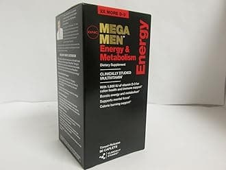 GNC Mega Men Energy & Metabolism Dietary Supplement