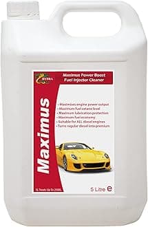 HYDRA MAXIMUS fuel injector cleaner, 5L treats 2,500L, for cleaning diesel injectors performance enhancing diesel turbo cleaner additive for diesel fuel EGR valve cleaner diesel engines