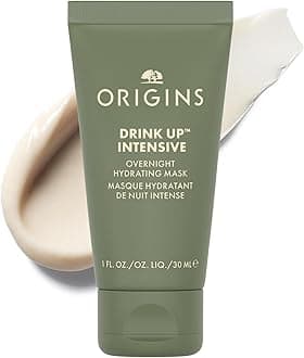 Origins Drink Up Intensive Overnight Hydrating Face Mask | Hydrates for 72 Hours | With Niacinamide, Hyaluronic Acid, & Avocado Butter