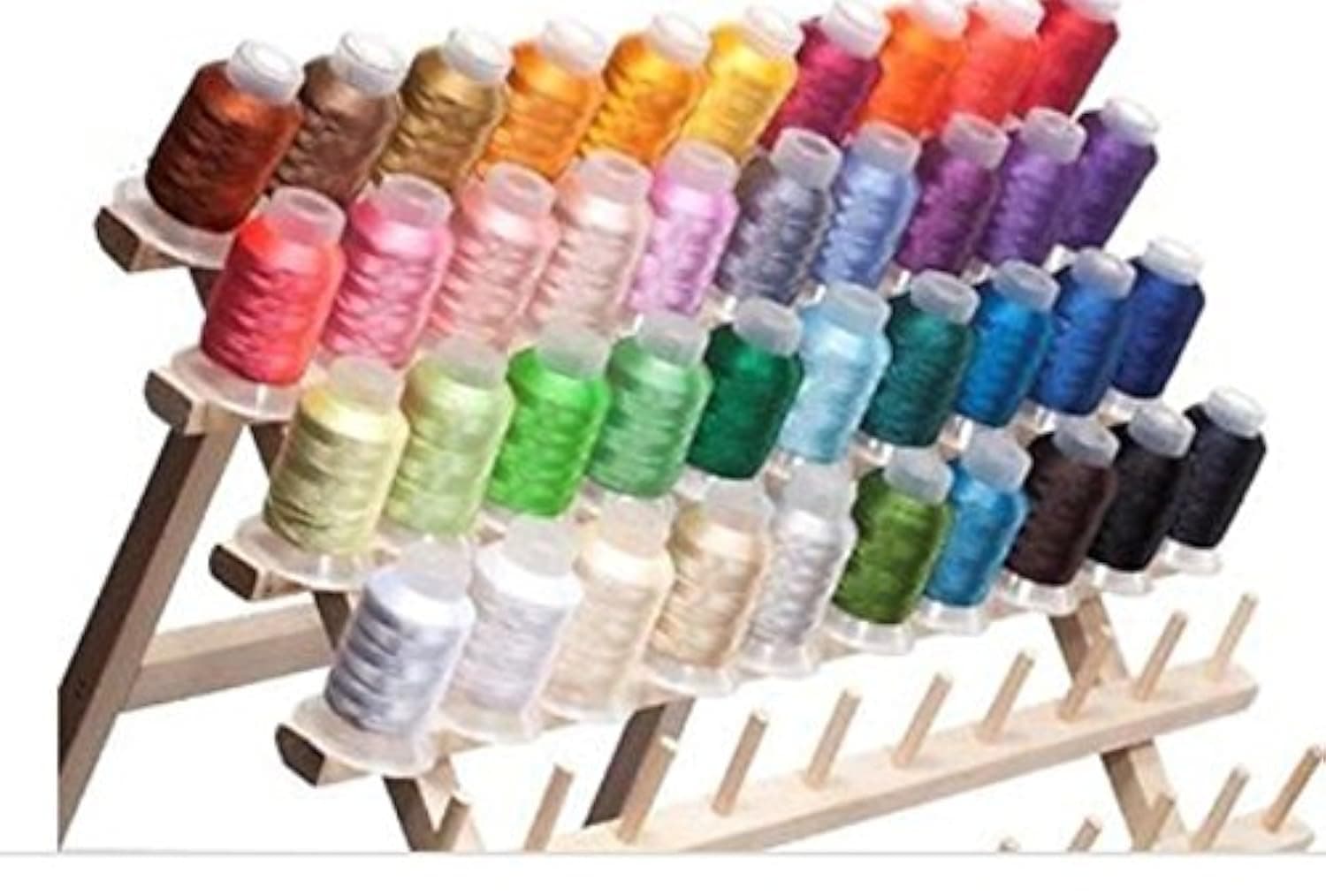 Embroidex 40 Spools Polyester Machine Thread, New,
