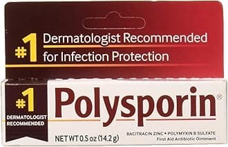 POLYSPORIN Oinment, 0.5 Ounce (Pack of 2)