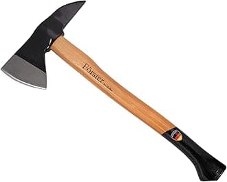1844 Helko Werk Germany - Förster Professional Fireman’s Hatchet for Cutting Wood and Firewood - Head 2.25 lb, Handle 20 in (Fireman Hatchet) #10629