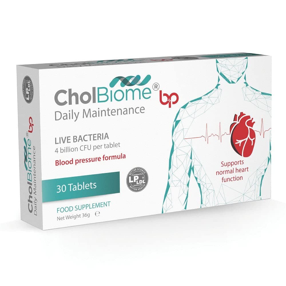 CholBiome® BP Probiotic Supplement, 30 Tablets