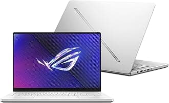 [2024] ASUS ROG Zephyrus G14 GA403UV-G14.R94060 Pro Extreme (AMD Ryzen 9 8945HS, 16GB RAM, 2TB NVMe SSD, NVIDIA GeForce RTX 4060, 14" 120Hz OLED, Windows 11) Gaming Laptop - Platinum White