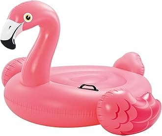 Intex Inflatable Flamingo Ride-On, Pink, 57558