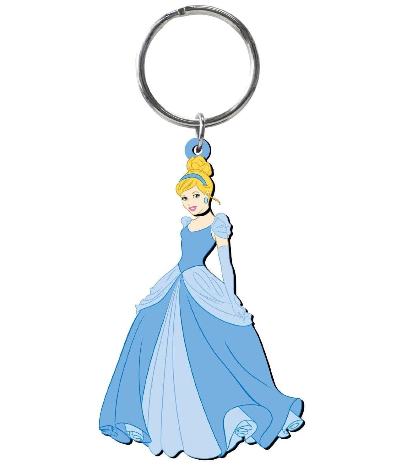 Disney Soft Touch PVC Keyring Cinderella