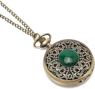 YouBella Pocket Watch Pendant with Chain for Husband Unique Memorable Gift Dual Purpose Stainless Steel Clock for Men (YBWATCH_0036)