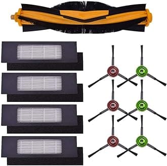Neutop Replacement Compatible with Ecovacs Deebot OZMO 920, 950, T8 Aivi, T9+, N8 Pro+, N10 Plus, Robot Vacuum Parts with 1 Roller Brush 4 Filters 6 Side Brushes