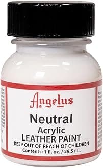 Acrylic Leather Paint Neutral 1oz