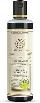 Amla & Bhringraj Cleanser (Shampoo) | Controls Dandruff, Hair Fall | Reduces Scalp Irritation | Paraben and Sulphate Free | Suitable for All Hair Types | 210ml