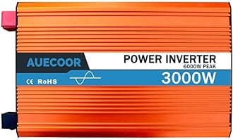3000W (Surge 6000W) Pure Sine Wave Inverter Solar, Off-Grid, RV, Back Up Power Home