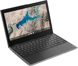 Lenovo (Refurbished) 100E Chromebook 2ND Gen Laptop, 11.6" HD (1366 X 768) Display, MediaTek MT8173C Processor, 4GB LPDDR3 RAM, 16GB eMMC TLC SSD, Powervr GX6250, Chrome OS, 81QB000AUS, Black