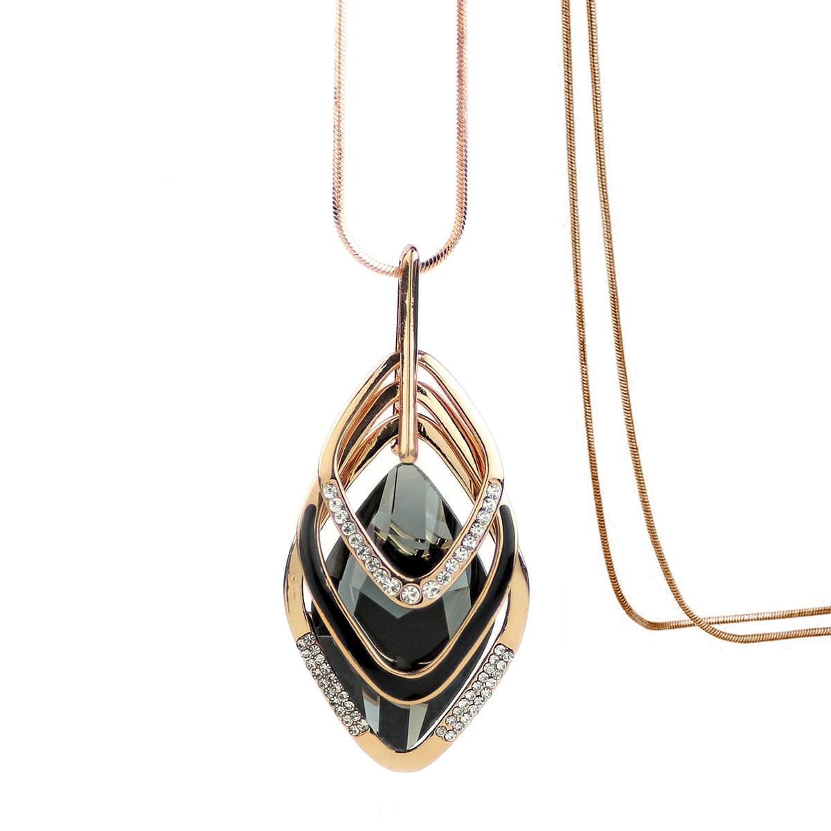 Triple Layer Pendant Necklace