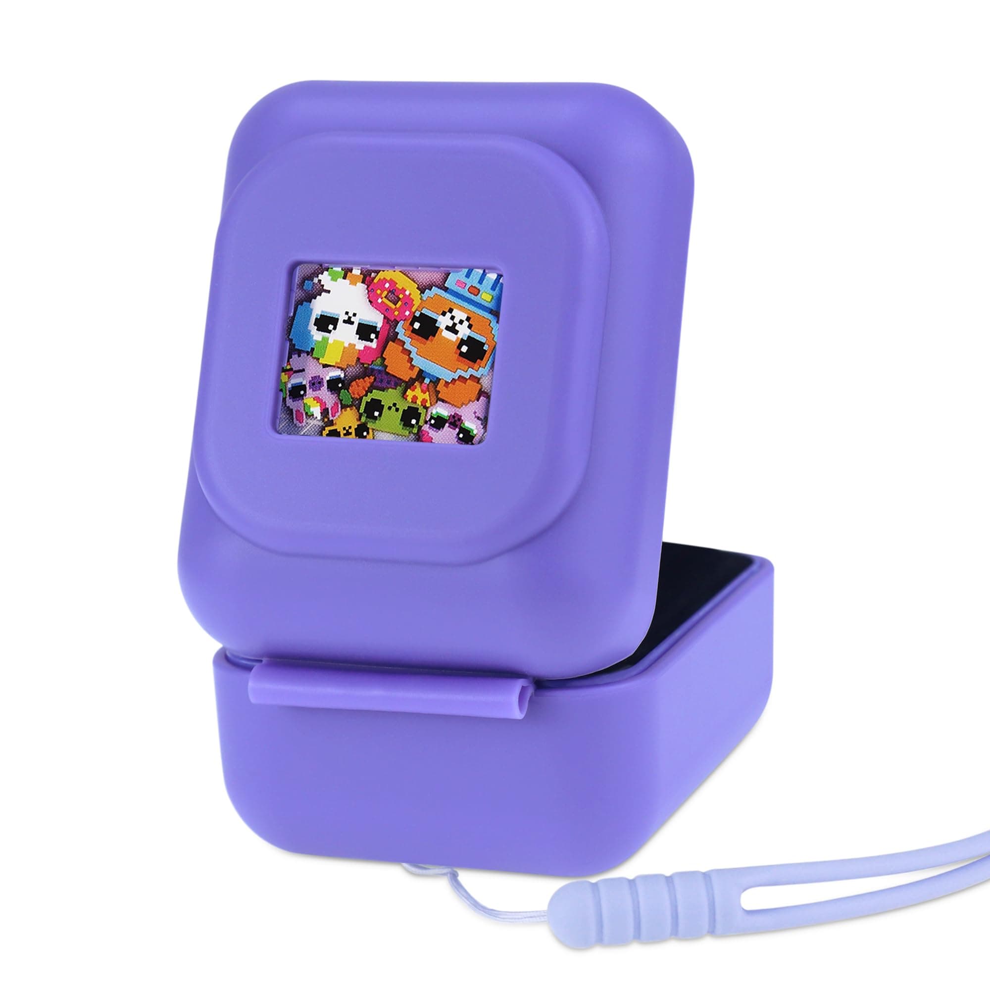Case Compatible with Bitzee Interactive Toy Digital Pet, Only Compatible with Bitzee Original Version, Purple