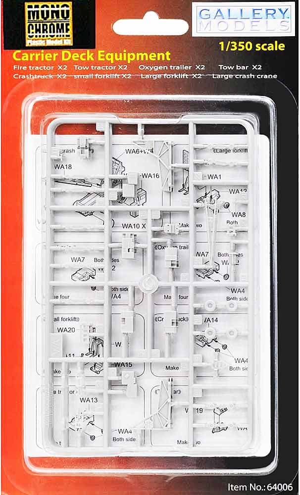 Gallery Models Carrier Deck Equipment Model Kit