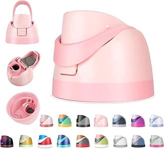 NTIERA Replacement Lid for Owala Freesip,Compatible with Owala Freesip Water Bottle 16oz 24oz 32oz 40oz,Premium Replacement Accessories for Owala Cap,LeakProof,BPA-Free(Pink)