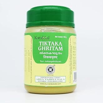Tiktaka Ghritam-150GM, (Pack Of 2), Of Arya Vaidya Sala Kottakkal and get Golden Oldie Herbs®, Sukanthi Pills-1gm