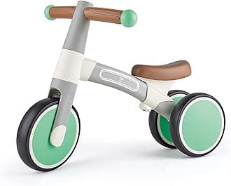 Hape My First Balance Bike, Vespa Green, Made of Aluminum, from 12 Months