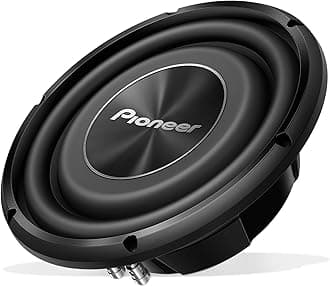 A-Series TS-A2500LS4 10” Subwoofer – 1200W Max, Shallow-Mount Design, Deep Bass in Tight Spaces