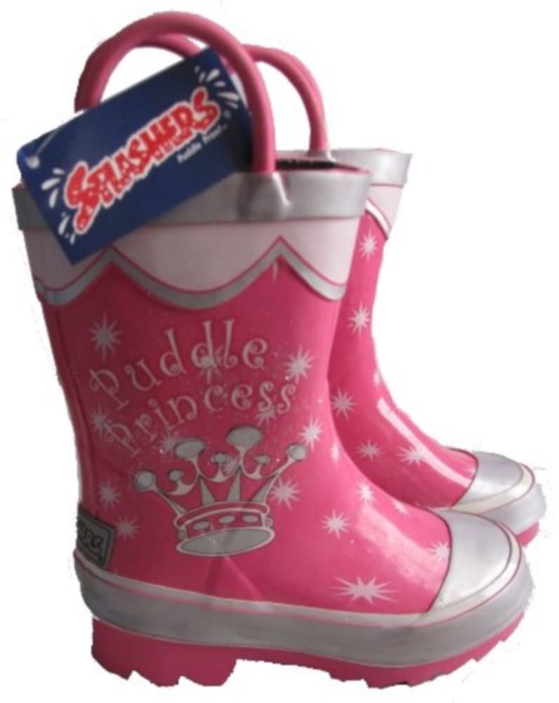 Splashers Pink Rain Boots