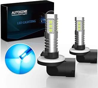 881 889 LED Fog Light Bulbs, 2000 Lumens Extremely Bright 3030-SMD 898 888 862 894 896 886 LED Bulbs with Projector for Auto Motorcycle Cars Trucks SUV Fog DRL Lights(8000K Ice Blue)