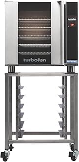 Moffat Turbofan E32 Full Size Countertop Electric Convection Oven w/Stand, Single Deck, Touch Control, 208v/50/60/1ph