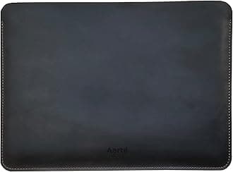 Vintage Genuine Leather Sleeve case 13-inch MacBook Air M1 M2 A2337 A2179 A1932 (2018-2023) MacBook Pro M1/A2338 A2251 A2289 (2016-2021) (Horizontal, Chocolate)