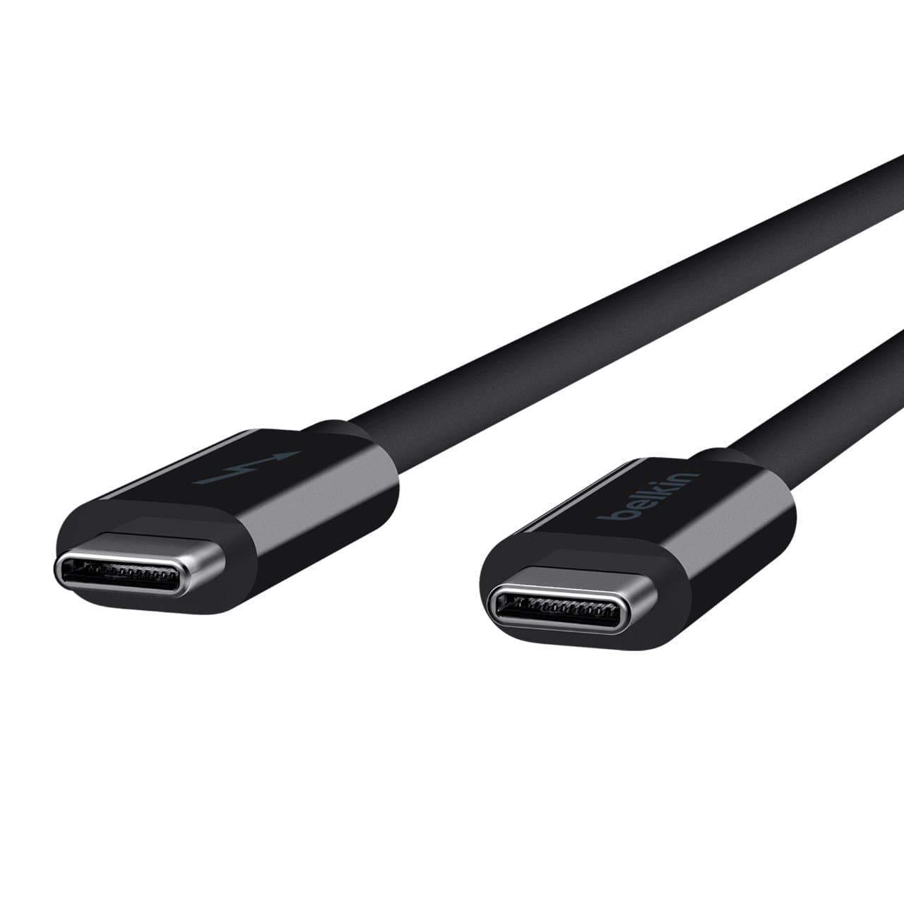 Belkin Thunderbolt 3 Usb Type-C Cable - Featuring Usb-C To Usb-C End Connections On 3 Foot/1 Meter Long Thunderbolt 3 Cable - 20 Gbps Data Transfer Speed - Usb 3.1 Compatible 10GB/s-Black