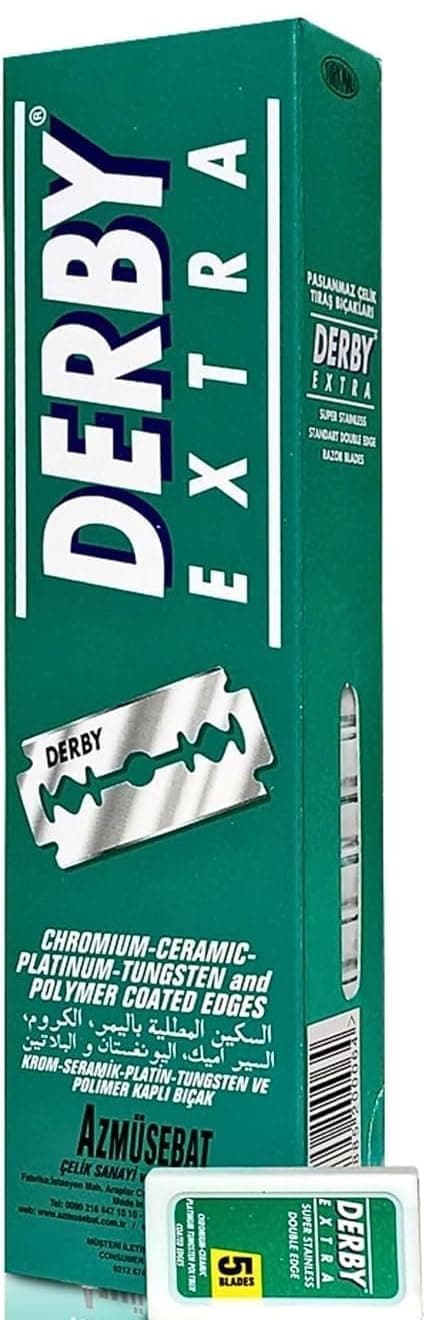 Extra Double Edge Razor Blades, 100 Count