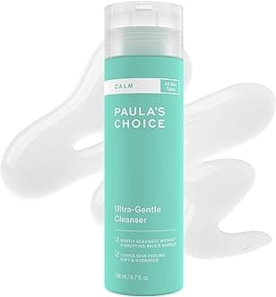 CALM Ultra-Gentle Cleanser for Sensitive Skin, Calms + Soothes Redness, Daily Face Wash for Rosacea-Prone & Eczema-Prone Skin, Fragrance-Free & Paraben-Free, 6.7 Fl Oz.