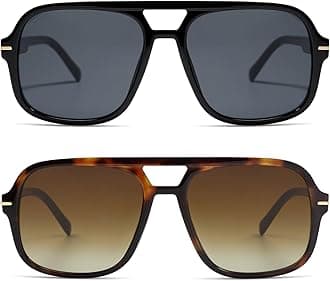 Retro Trendy Square Aviator Sunglasses Womens Mens 70s Classic Vintage Oversized Sun Glasses AR82173