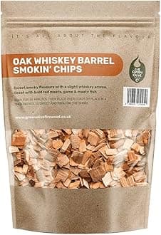 Green Olive Firewood Company Smoking Woods (Chips | 3L, Whiskey Oak)