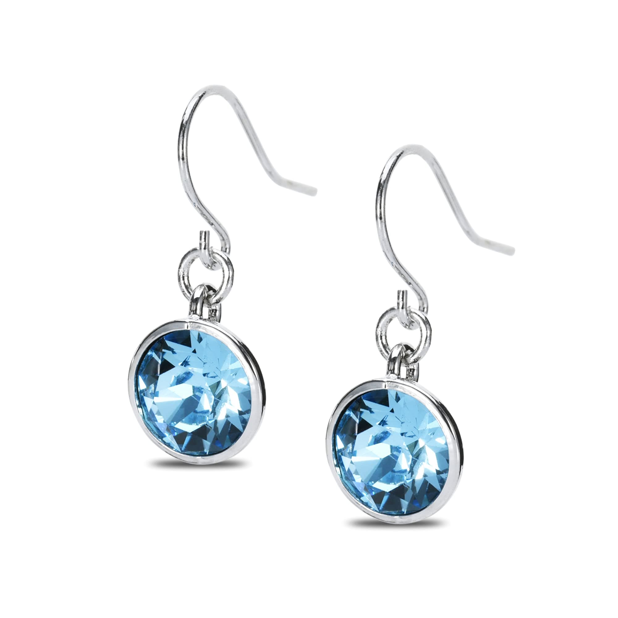 Crystal Dangle Earrings – Sparkly Stone Drop Dangle Hook Earrings