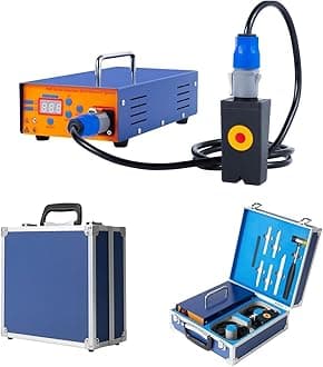 1380W Induction Heater Machine, Car Paintless Dent Box Repair, Magnetic Induction Auto Body Removal Machine, Paintless Dent Removal Kit for Car Beauty Shops Auto Induction Heater Machine
