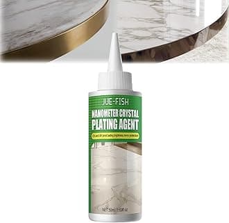 Marble Nano Crystal-Plating Agent, Stone Crystal Plating Agent, Nano Crystal Plating Agent for Kitchen, Marble&Granite&Quartz Countertop Cleaner and Polish (1PC)