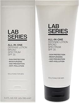 Lab Series All-In-One Defense Face Lotion SPF 35 - Sunscreen for Men - Men's Face Moisturizer with SPF, 3.38 fl oz