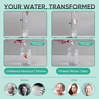 Cobbe HD HEAVY DUTY High Output Shower Filter – 99% REMOVAL Shower Head Filter for Hard Water, Heavy Metals, Chlorine and Harmful Substance, Improve your skin and hair, Brushed Nickel