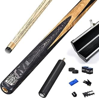 pool cues adult with case pool cues adult uk 3/4 Split One-Piece Through-Bar Snooker Special Table Cue Small Head 9.5/10Mm(Color:2,Size:9.5mm)