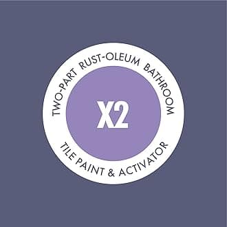 Rust-Oleum Grey Water-Resistant Bathroom Tile Paint in Gloss Finish - Anthracite (RAL 7016) 750ml