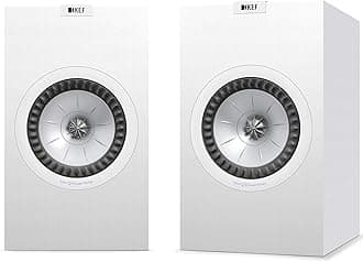KEF Q350 Bookshelf Speakers, Passive, Satin White (Pair)