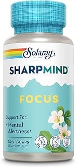 Solaray, SharpMind Focus, Veggie Capsules, 30 Count