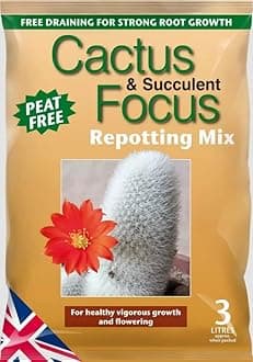 Growth Technology Ltd MDCAF2 Cactus & Succulent Focus Repotting Mix, 2L