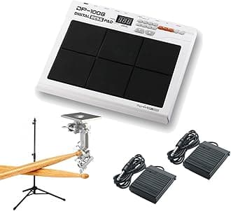 Cherub DP-1008 Pack | Drum Tutor Digital Drum Pad Combo
