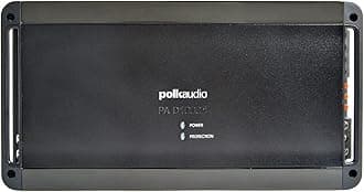 PA D1000.1 Class D MOSFET Monoblock Mobile Audio Amplifier; 500 Watts RMS @ 4 ohms, 800 Watts RMS @ 2 ohms and 1200 Watts RMS @ 1 ohm; Remote Subwoofer Level Control