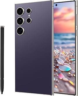 5G Unlocked Smartphone,6GB+256GB Fully (Deep Purple)