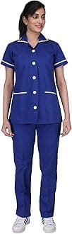 Uniform Craft Female Nurse Uniform | Hospital Staff, clinics, Home Health, Nanny Uniforms for Women made of Polyester-Cotton