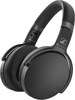 HD 450SE Bluetooth 5.0 Wireless Headphone with Alexa - Active Noise Cancellation, 30-Hour Battery Life, USB-C Fast Charging, Foldable - Black