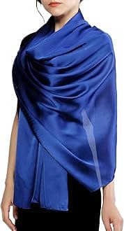 Women Shawls and Wraps for Evening Dresses Like Chiffon Silk Scarf Formal Silky Pashmina Shawls for Weddings
